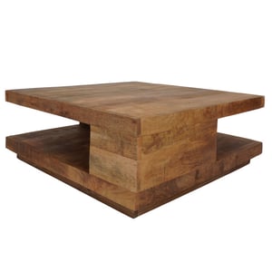 Home67 Salontafel bram mangohout 80 x 80 cm