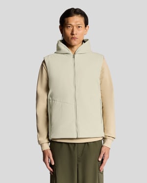 Lyle & Scott Waterbestendig Geïsoleerd Gilet - Grijs