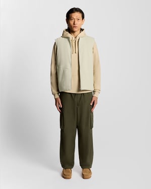 Lyle & Scott Waterbestendig Geïsoleerd Gilet - Grijs