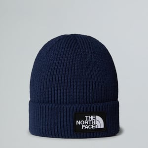 The North Face TNF Logo Box Cuffed Beanie Summit Navy