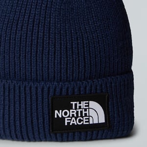 The North Face TNF Logo Box Cuffed Beanie Summit Navy