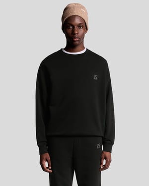 Lyle & Scott Lounge Crew Neck Sweatshirt - Black