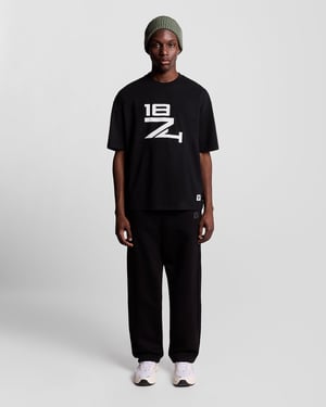 Lyle & Scott Lounge Raka Joggingbyxor - Svart