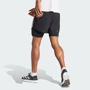 Own the Run 3-Stripes 2-in-1 Shorts