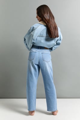 The Petite High Waist Mom Jean