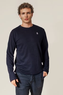 Crew Neck Textured Top