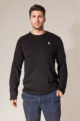 Crew Neck Textured Top