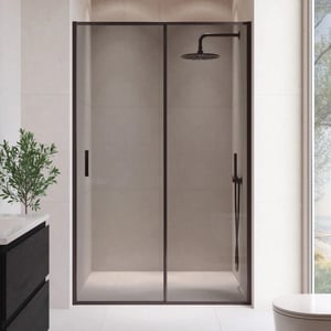 Badplaats Douchewand calgary 120 x 190 cm 6 mm getint veiligheidsglas -