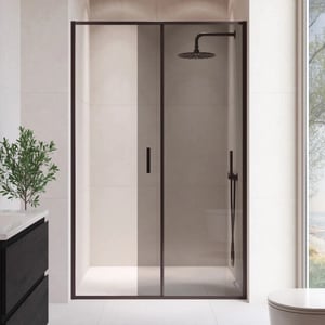 Badplaats Douchewand calgary 120 x 190 cm 6 mm getint veiligheidsglas -