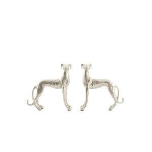 Light & Living ornament dogs 17x8x18 cm - set van 2