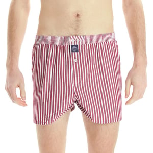 Mc Alson Striped burgundy