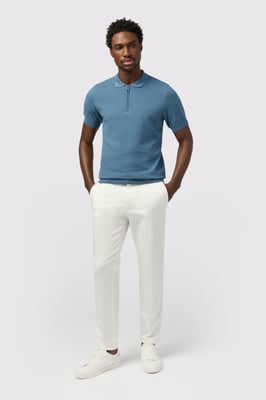 Quarter Zip Knit Polo