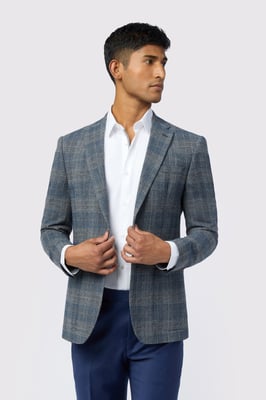 Galvin Slim Fit Check Jacket