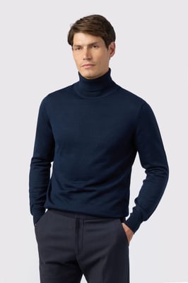 Merino Knit Roll Neck Jumper