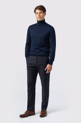 Merino Knit Roll Neck Jumper