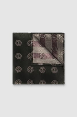 Hexagon Medallion Hankerchief