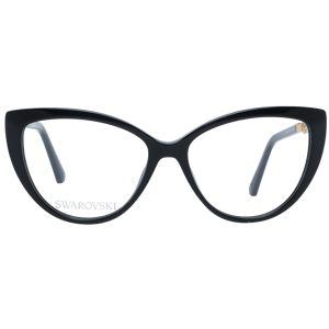 Swarovski Elegante Zwarte Cat Eye Designer Bril
