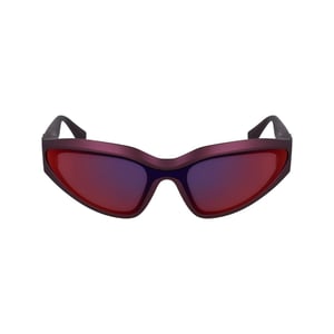 Karl Lagerfeld Red Injected Sunglasses