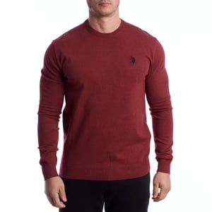 Herrstickad Rundhalsad Tröja US40173035