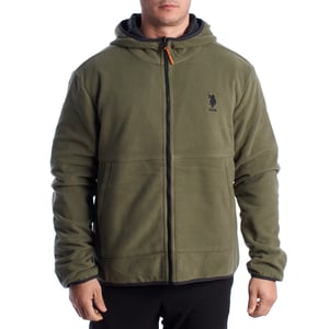 Herrars Vändbar Fleece- och Vindskyddjacka US40126001