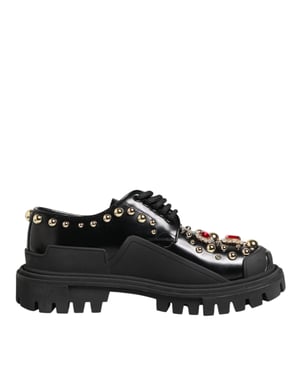 Nitarbetade läderoxfords