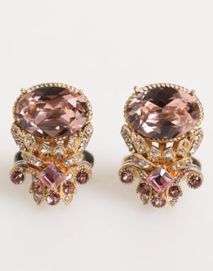 Gouden Toon 925 Sterling Zilveren Crystal Accessoire Manchetknopen