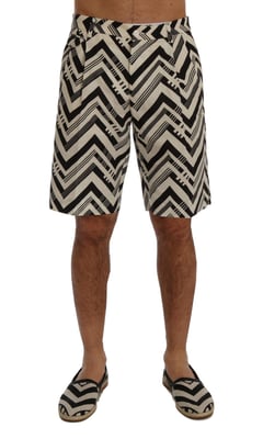 Chevron Print Shorts