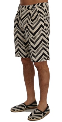 Chevron Print Shorts