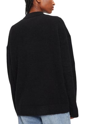 Mock Neck Avslappnad Passform Tröja
