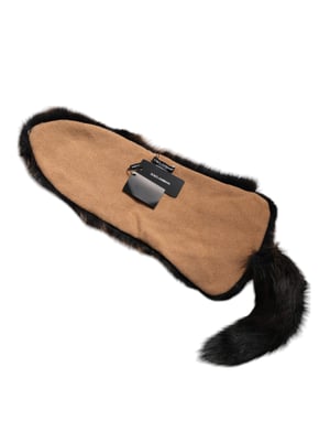 Bruine Rode Vos Bont Nekwarmer Winter Sjaal
