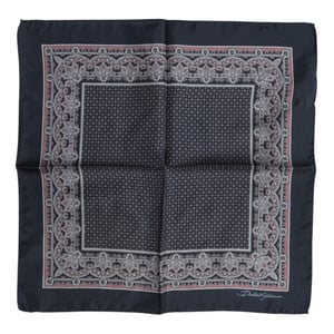 Flerfärgad Fantasy Silk Kvadrat Foulard Scarf