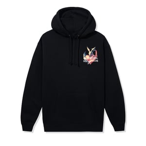 ASSC Rabbit Love Hoodie in Black