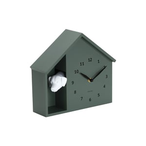 Karlsson wandklok peeking doggy jungle Ø24,9cm