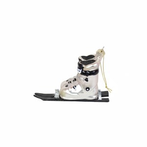 House Vitamin Xmas hanger skifeet silver/ black 13x5,5x8,5cm
