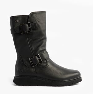Remonte D3980-00 Womens Mid Calf Boots Black