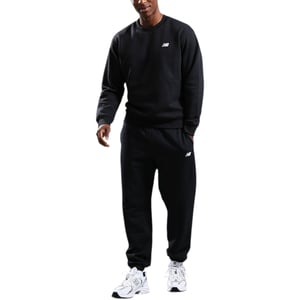 New Balance Mens Fleece Sweatshirt Embroidered Logo Pullover Relaxed Fit Jumper