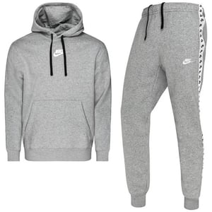 Nike Tape Mens Grey Sportswear Fleece Tracksuit