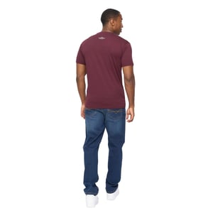 Crosshatch Heren Vintage T-shirt (Raisin Paars)