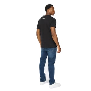 Duck and Cover Mannen Ambridge T-Shirt (Zwart)