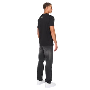 Duck and Cover Mannen Cramptone T-Shirt (Zwart)