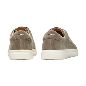 Boss Heren Kieran Suède Trainers (Groen)