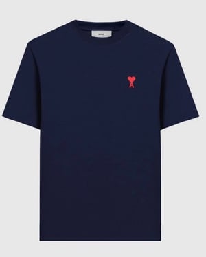 Ami Paris T-Shirt in Navy