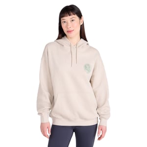 Mountain Warehouse Kvinnors/Ladies Mountain Collage Avslappnad Passform Hoodie (Beige)