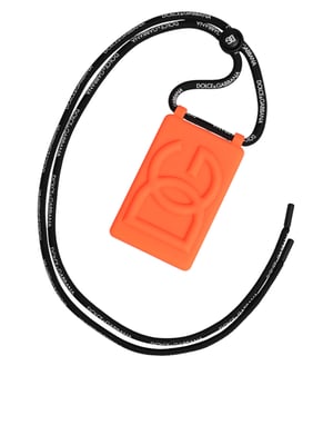 Hållare Neonorange Gummi DG Präglad Justerbar Badges
