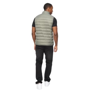 Crosshatch Heren Gattering MVE Gewatteerd Gilet (Salie)