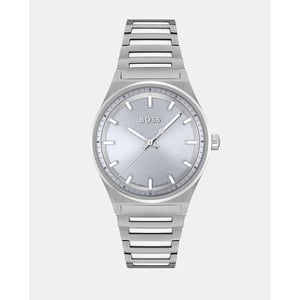 Zilveren RVS Horloge