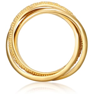 Female Fashion jewelry ring Brass