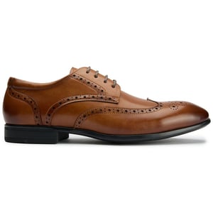 Sole Ldn Wide Fit Brogue Shoes