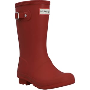 Hunter Junior Originals Rubberen Unisex Kinderen'S Militaire Rode Wellington Laarzen