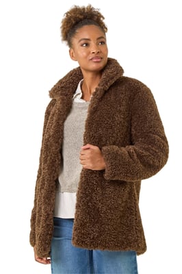 Curly Soft Borg Coat